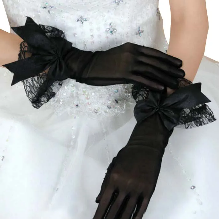 Lace Gloves Wedding Party Accessories For Wedding Dress Gloves