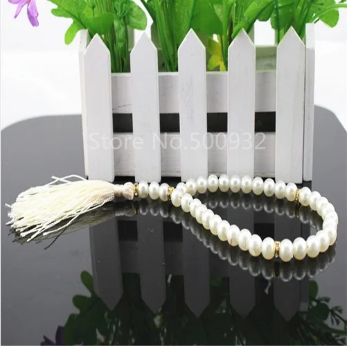 

Free Shipping 10pcs/lot 8 mm plastic pearl beads muslim prayer beads all colors for you choosing