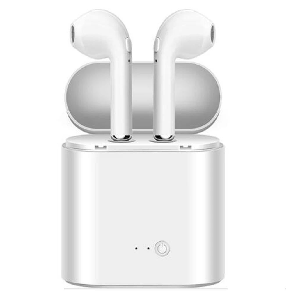 I7 i7s TWS беспроводные Bluetooth наушники в ухо музыкальные набор стерео для iphone Samsung Xiaomi