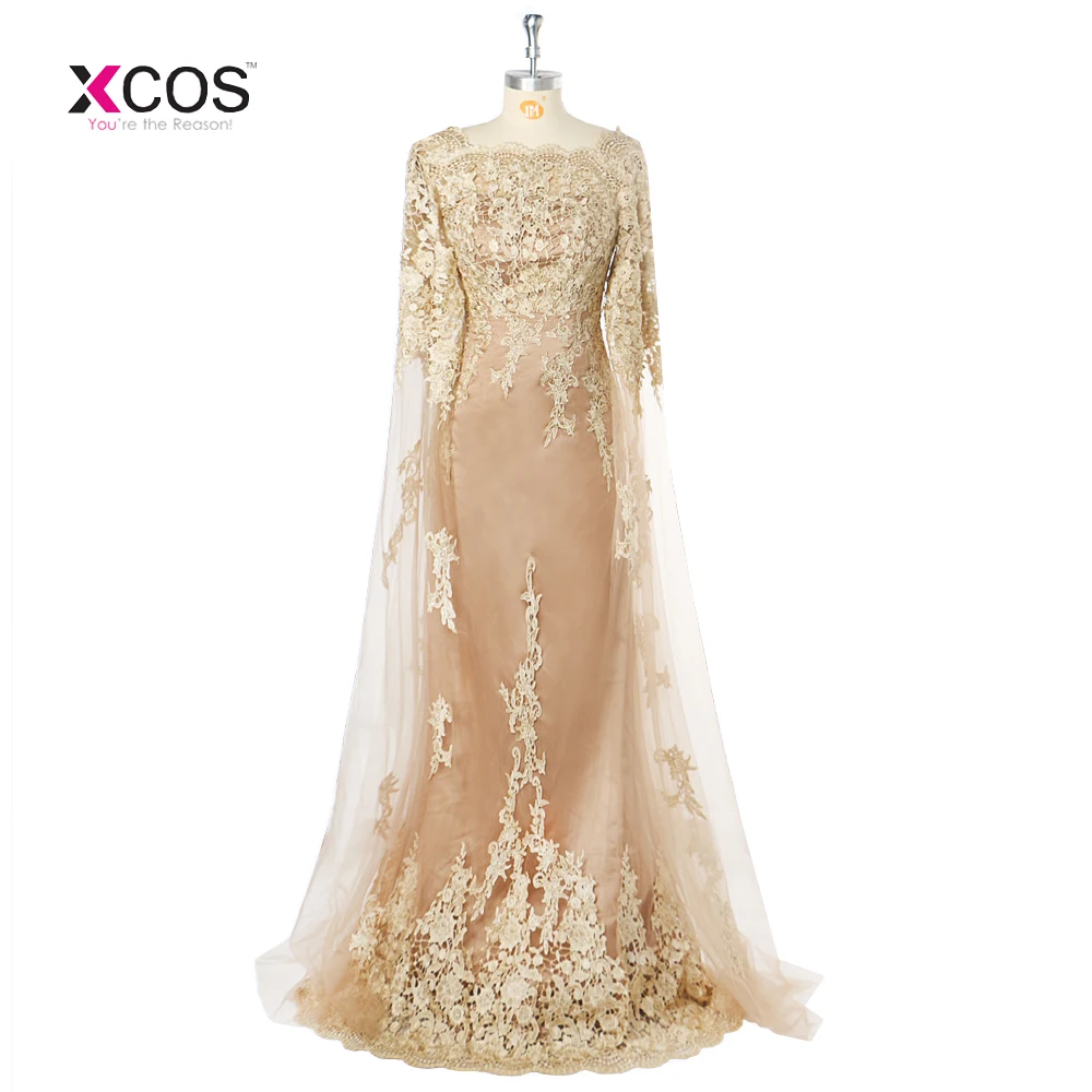 

2018 New Tulle Lace Cowl Mother of the Bride Dresses for Weddings Long Plus Size Formal Women Party Gowns