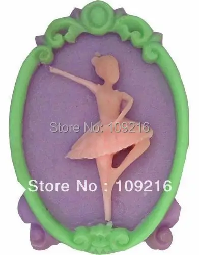 1 предмет) для девочек с танцы, балет(H0210) силиконовая форма для мыла ручной работы ремесла Сделай Сам пресс-форм
