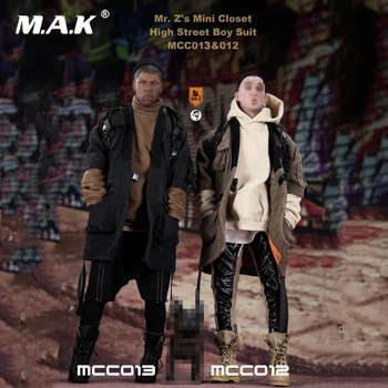 

1/6 Scale Male Clothes Accessory Mr.Z's Mini Closet High Street Boy Suit MCC013&012 Model for 12 inches Action Figure Body