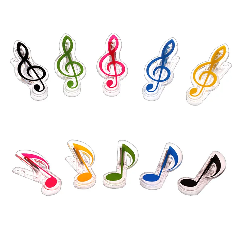 

Musical Note Clips Book Page Clips Kawaii Stationery Folder Clip Photos Tickets Notes Letter Paper Clip