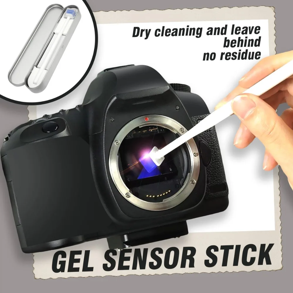 

Professional Sensor Gel Stick Dust Cleaning Pen Jelly Camera Filter Lens Cleaner Durable Quality