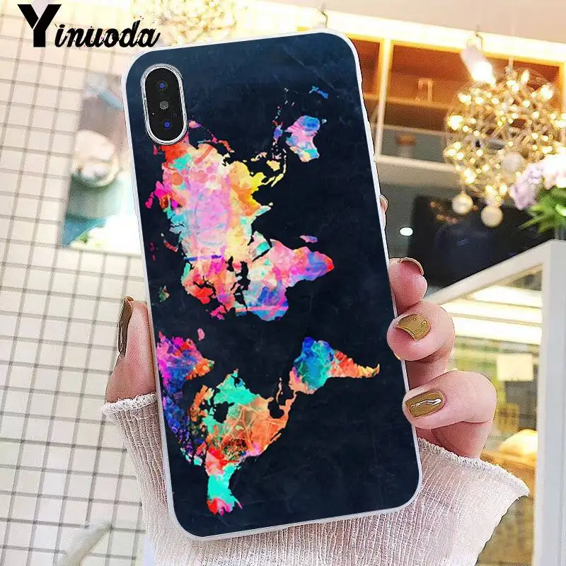 Мягкий силиконовый чехол Yinuoda для iPhone 8 7 6 6S Plus X XS MAX 5 5S SE XR 10 11 pro max|Чехлы-накладки| |