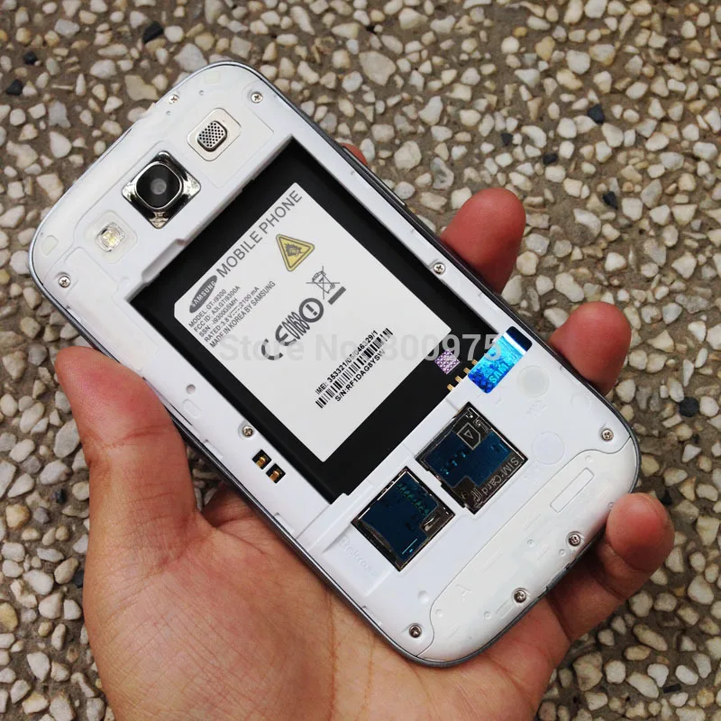 Отремонтированный SAMSUNG Galaxy S3 i9300 S III мобильный телефон разблокирован 3g Wifi 8MP Android телефон