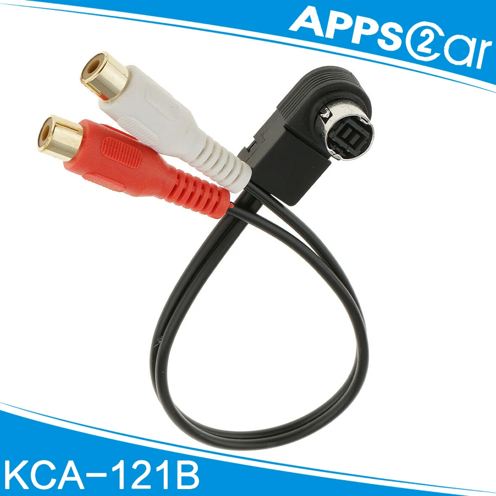 2 RCA Женский аудио кабель KCA 121B для Alpine стерео с Ai NET интерфейсом|MP4 и MP5 плееры авто| |