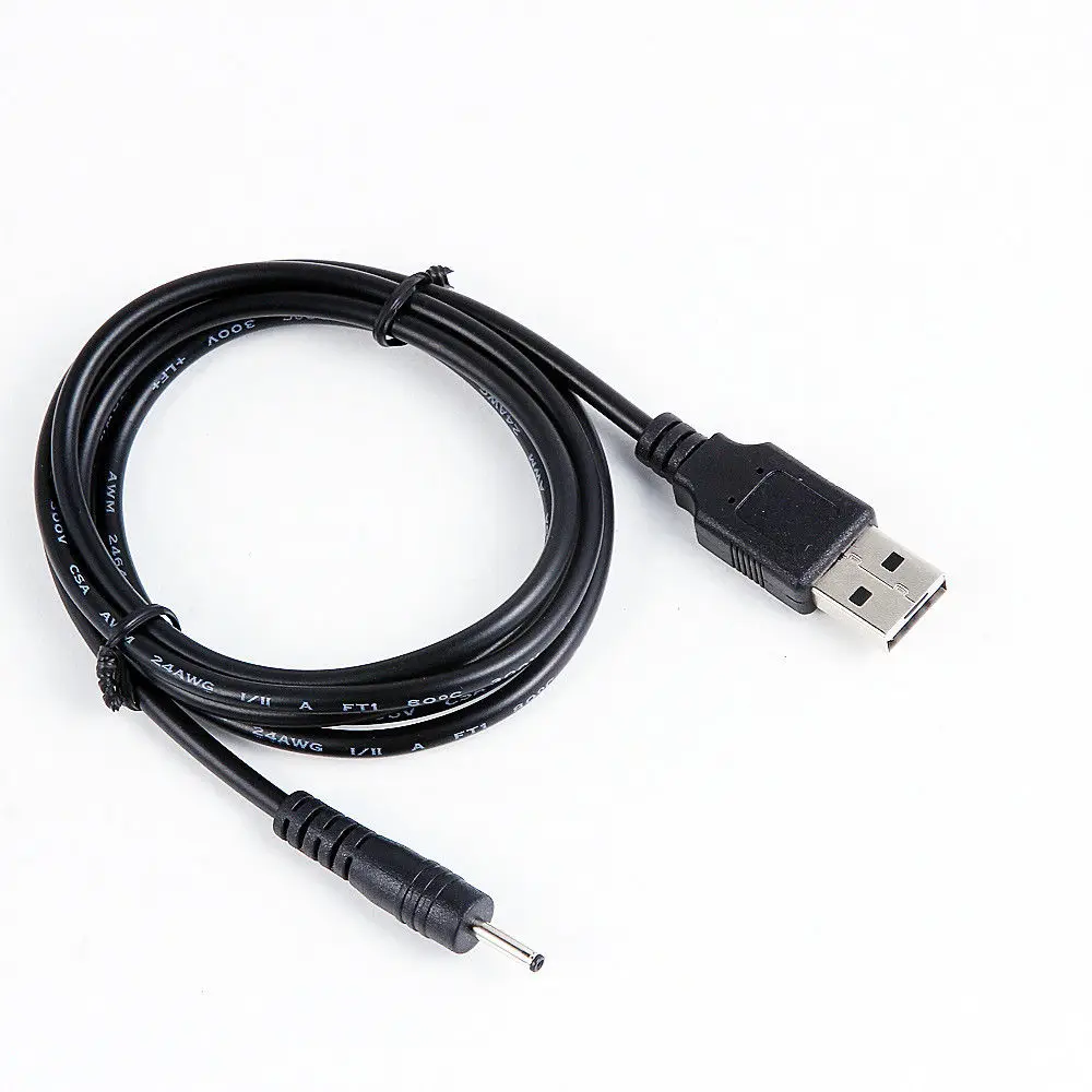 90cm USB 5V Black Charger Power Cable Adaptor for Nokia BH-700 Bluetooth Headset 