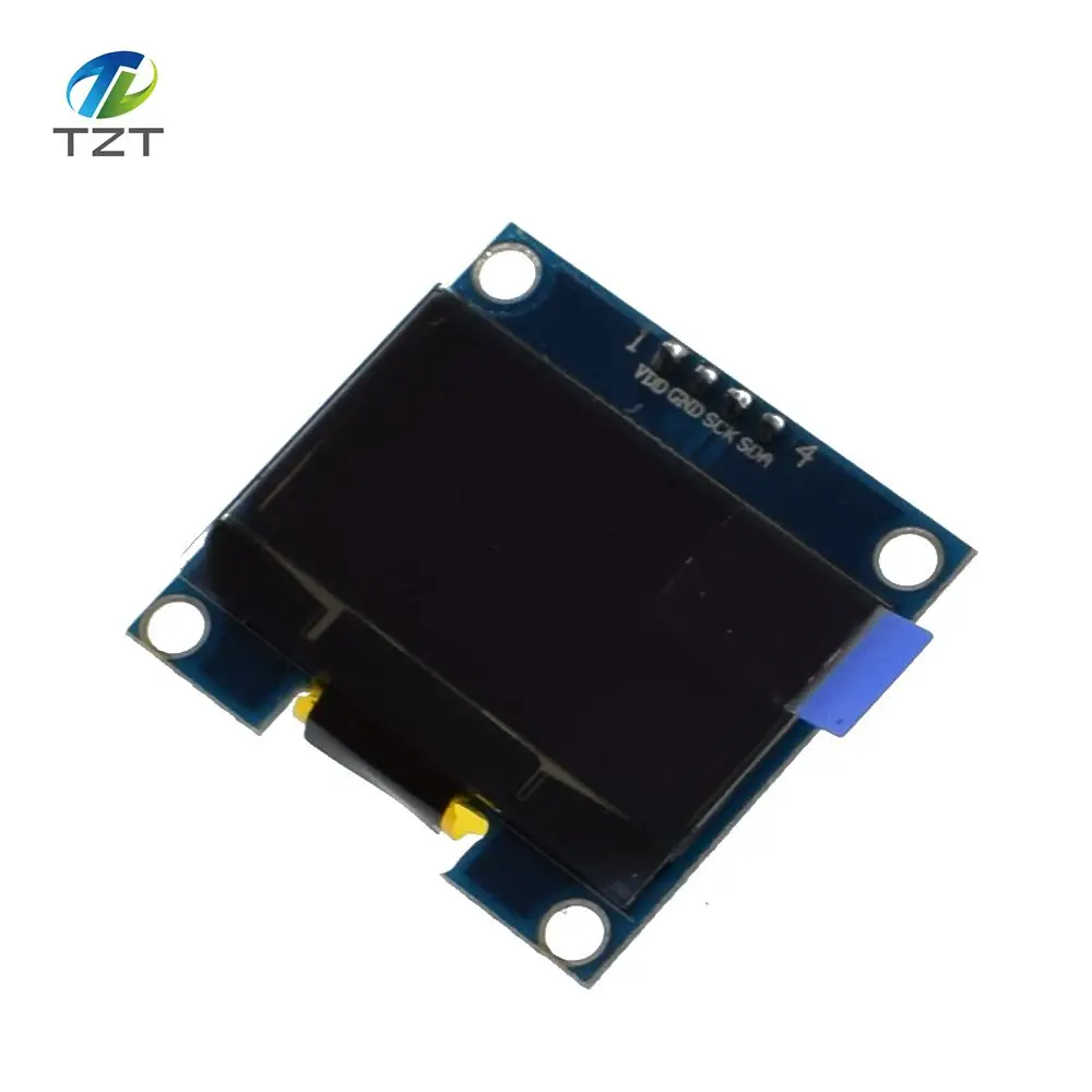 1 шт. 1," O Светодиодный модуль белого и синего цвета 128X64 1,3 дюймов O светодиодный ЖК-дисплей светодиодный Дисплей модуль для Arduino 1,3" IIC I2C общаться
