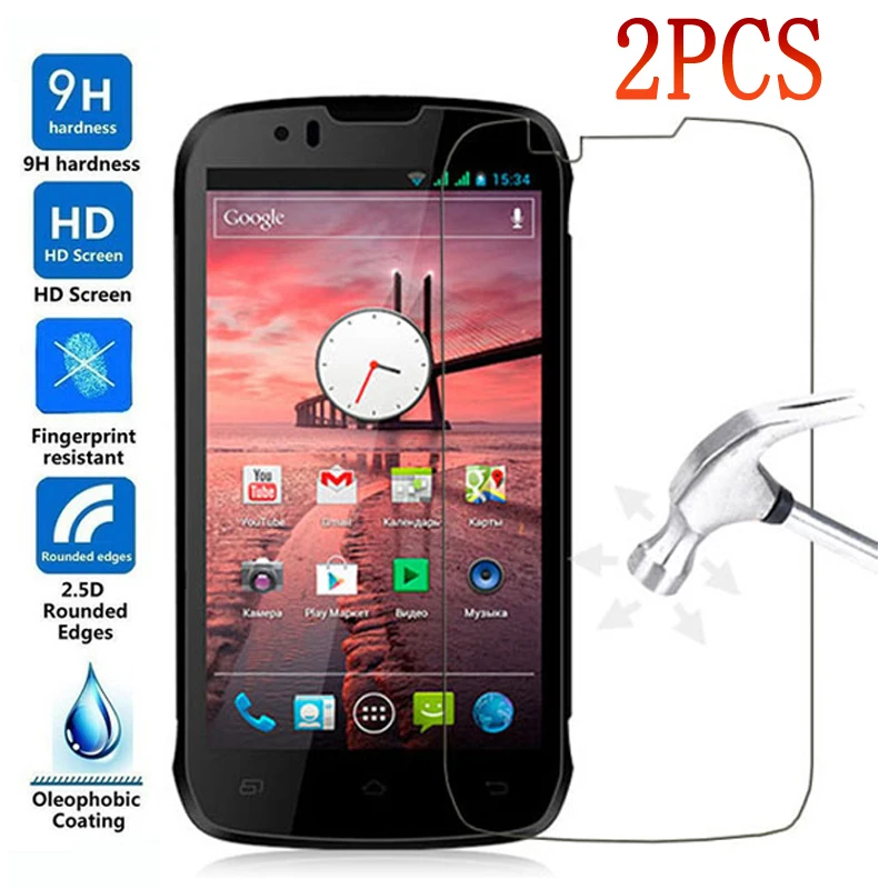 

2PCS Full Glue Tempered Glass For Highscreen Boost Protective Film 9H Screen Protector For DNS S4502 DNS-S4502 S4502M