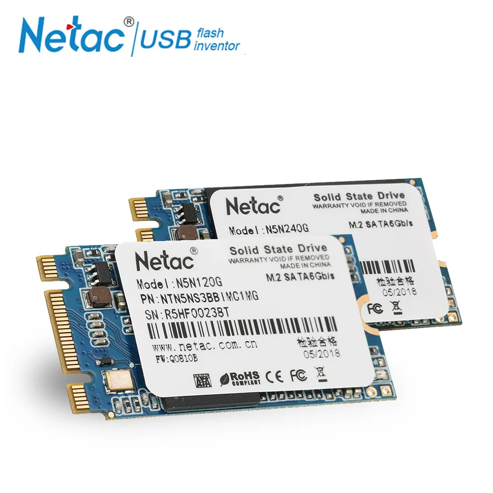 

Netac M.2 2242 MLC 522MB/s Read Speed SSD Hard Drive 240GB 120GB SSD M2 240 GB 120 GB Internal Solid State Drive For Computer PC