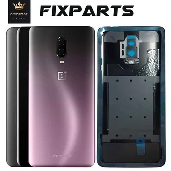 

Original New Oneplus 6 6T Battery Back Cover Oneplus 6T Housing Rear Door Case With Camera Lens One plus 6 6 T battery cover