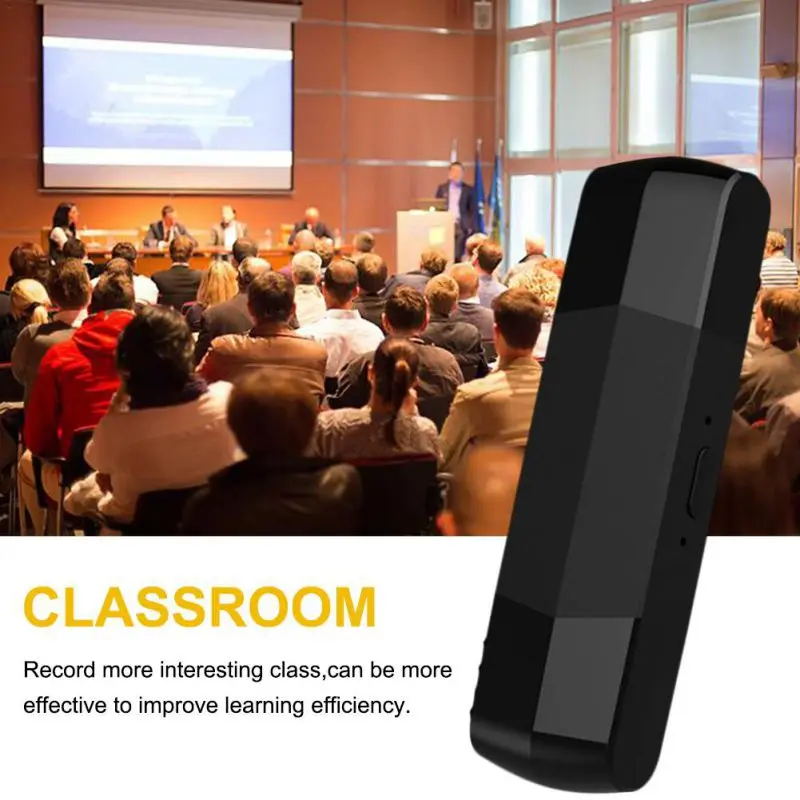 

Small 8GB USB Flash Drive Audio Recording Pen For Lectures Training USB Voice Audio Recorder Pens For Android Phones