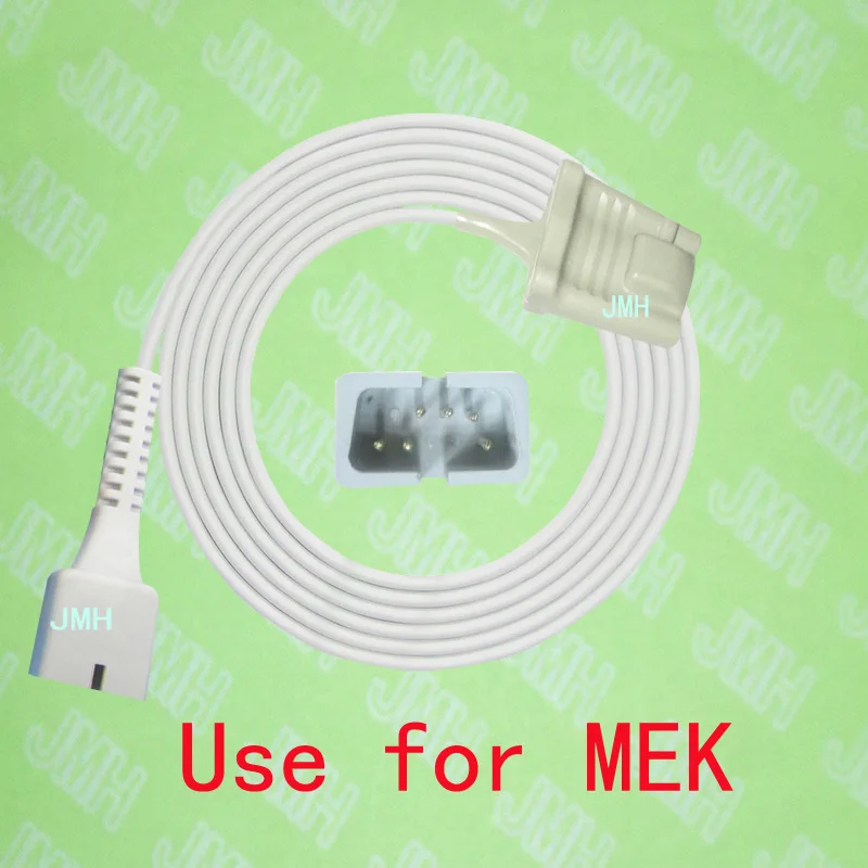 Совместим с DB9 6pin MEK MP-100/110/400/1000 Пульсоксиметр монитор взрослые силиконовые мягкие