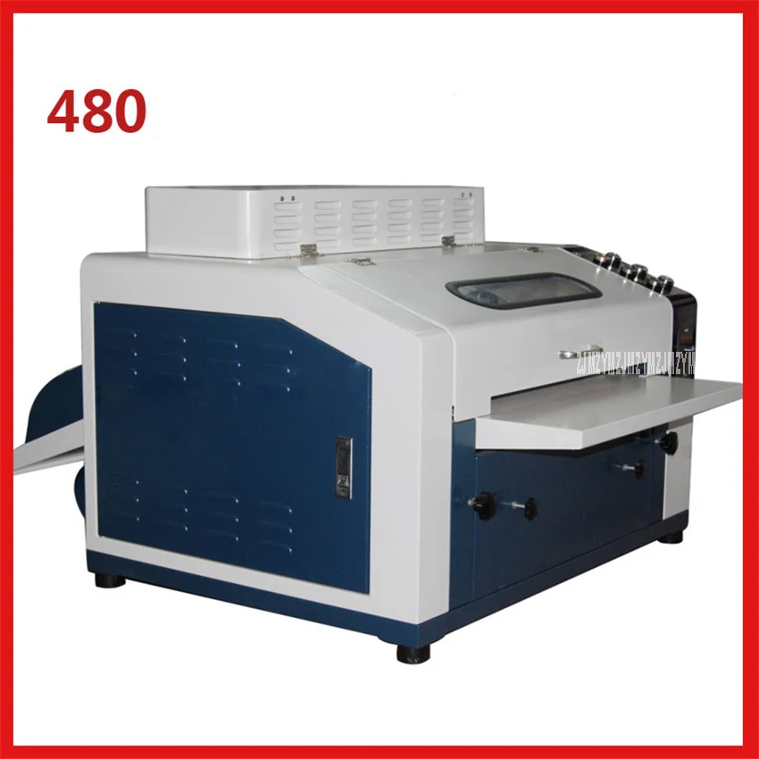 18 inch Professional UV Coating Machine 480mm UV Lamination Machine