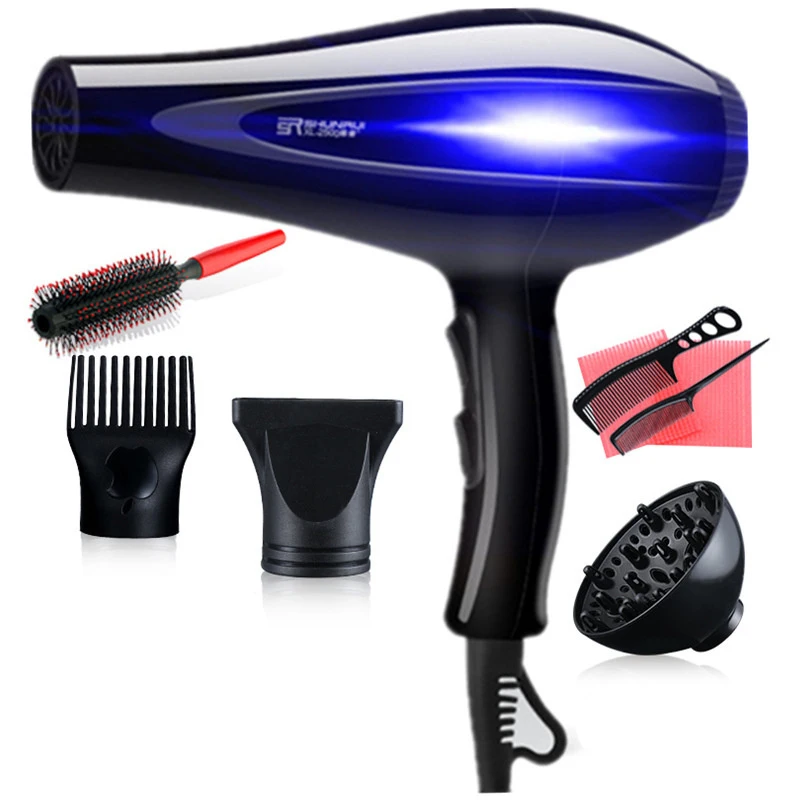 

3200W Hair Dryers 100% Brand New And High Quality Humanized Design 5 Heat/Speed Settings Hair Blow Dryers Electric Blower