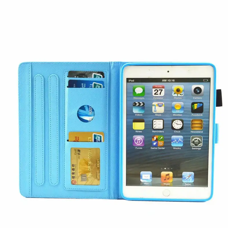 Модный окрашенный чехол для планшета Apple Ipad Mini 1 2 3 4 7 9 дюймов умный девочки кошки