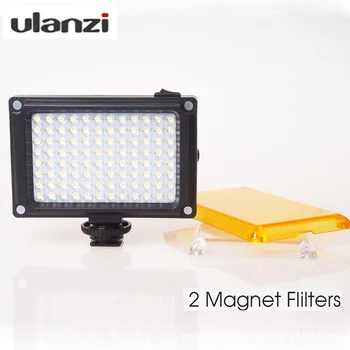 

Ulanzi Mini LED Video Light Photo Lighting on Camera Hot shoe Dimmable LED Lamp for Canon Nikon Sony Camcorder DV DSLR Youtube
