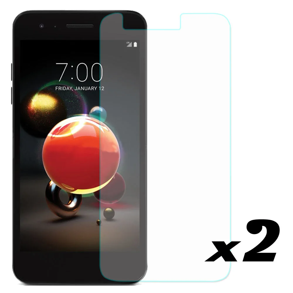

9H HD Tempered Glass Screen Protector Fingerprint Resistant Anti Scratch Front Films For LG Tribute Dynasty / Aristo 2 / K8 2017