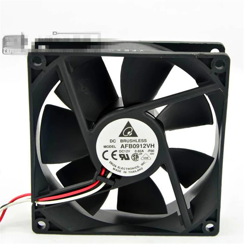 ANS все новые Semi CO Delta AFB0912VH 9 см 90 мм 90*90*25 9225 DC 12V 0.60A 4 контактный компьютер pwm