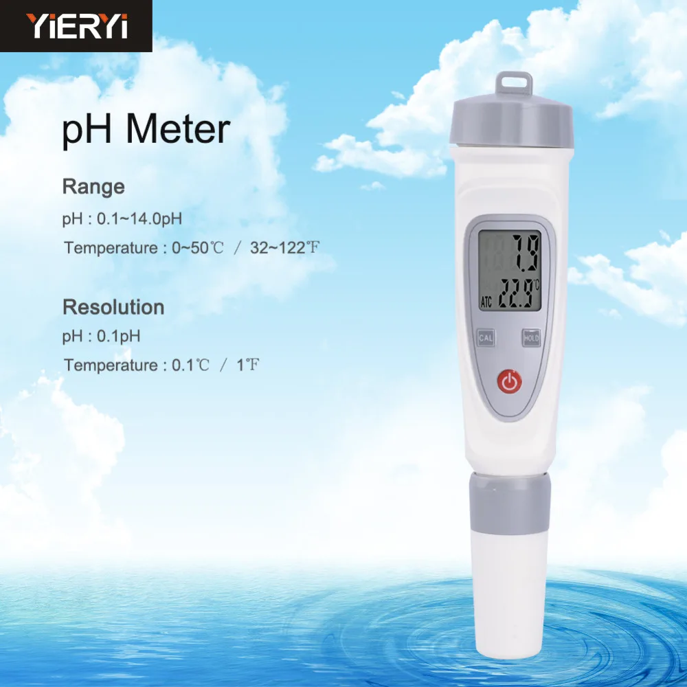 Portable Digital Water Quality Tester Pen PH Meter Water Quality Test Pen PH-20 Built-in Electrode Portable Digital Water Quality Tester Pen PH Meter Water Quality Test Pen PH-20 Built-in Electrode