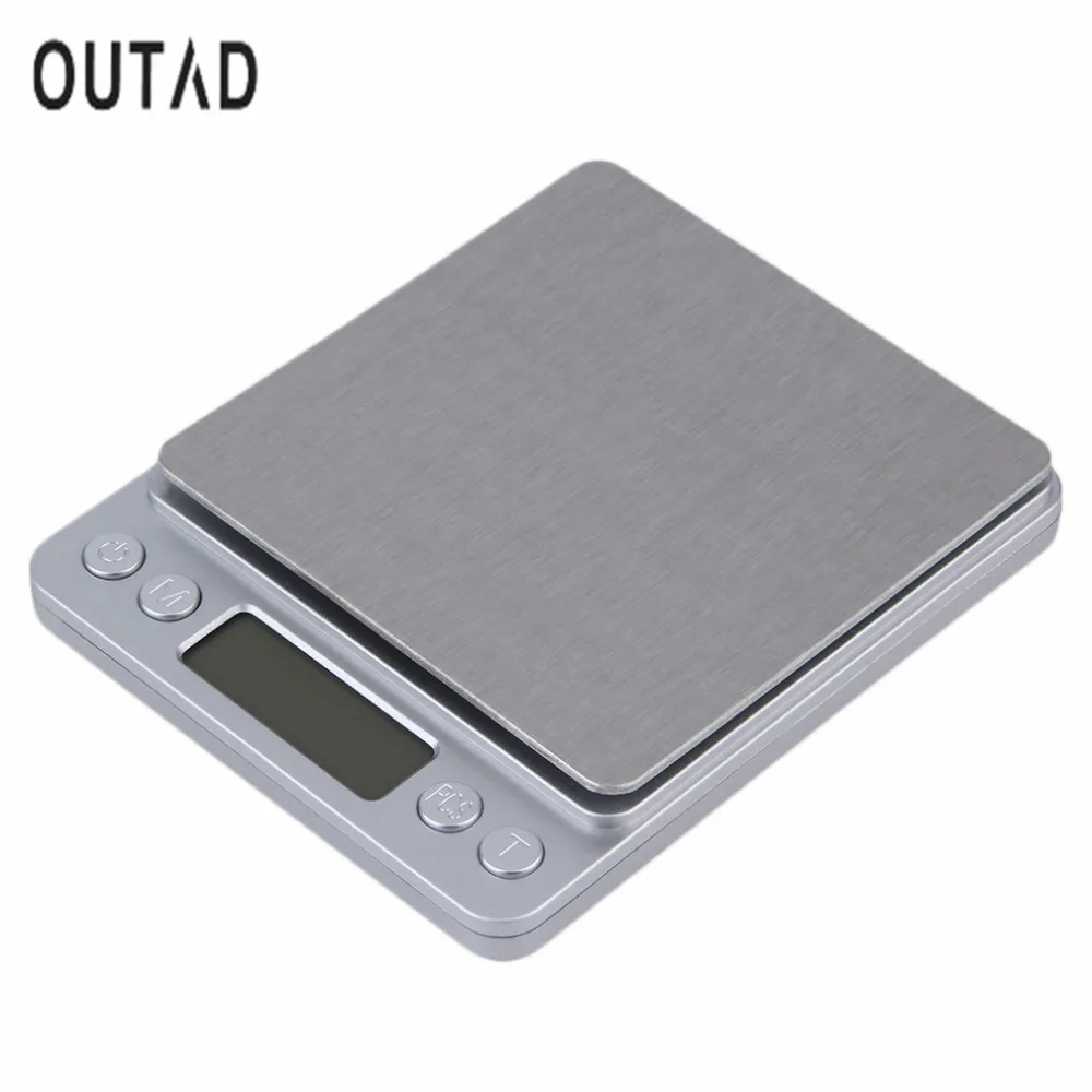 1pcs High Accuracy Mini Digital Scale Electronic Scale Platform Jewelry Gold Diamond Scale 500g