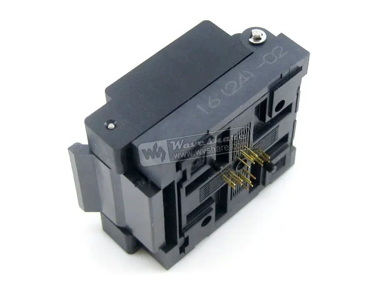 QFN16 MLP16 MLF16 QFN 16 (24) B 0.5 02 Enplas IC тестовый Адаптер для программирования гнезда 3x3 мм 0 5