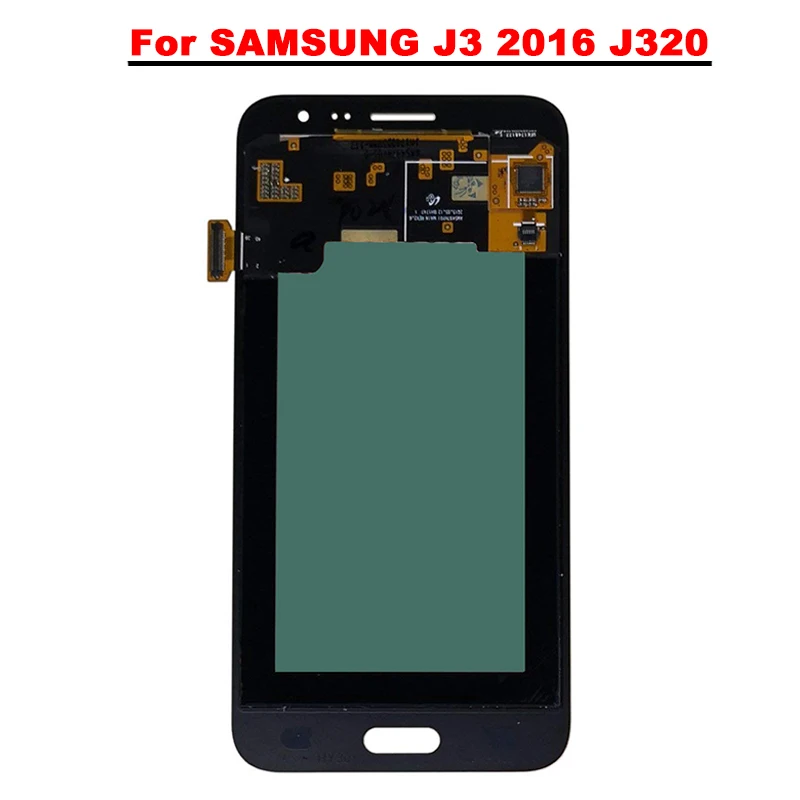 

Super AMOLED LCD For SAMSUNG GALAXY J3 2016 LCD J320 J320FN LCD Display Touch Screen Digitizer 5.0 LCD For j3 2016 J320 Screen