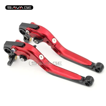 

For DUCATI Monster 659 696 796, HYPERMOTARD 796 Red Motorcycle Adjustable Folding Extendable Brake Clutch Levers