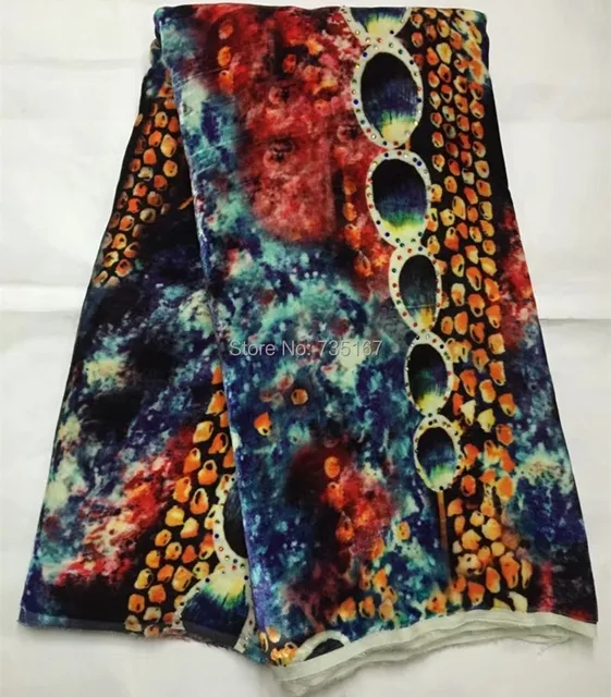 4 5meter New Pattern Silk Velvet Fabric Textile Jacquard High 4 5meter New Pattern Silk Velvet Fabric Textile Jacquard High Quality Digital Printing With