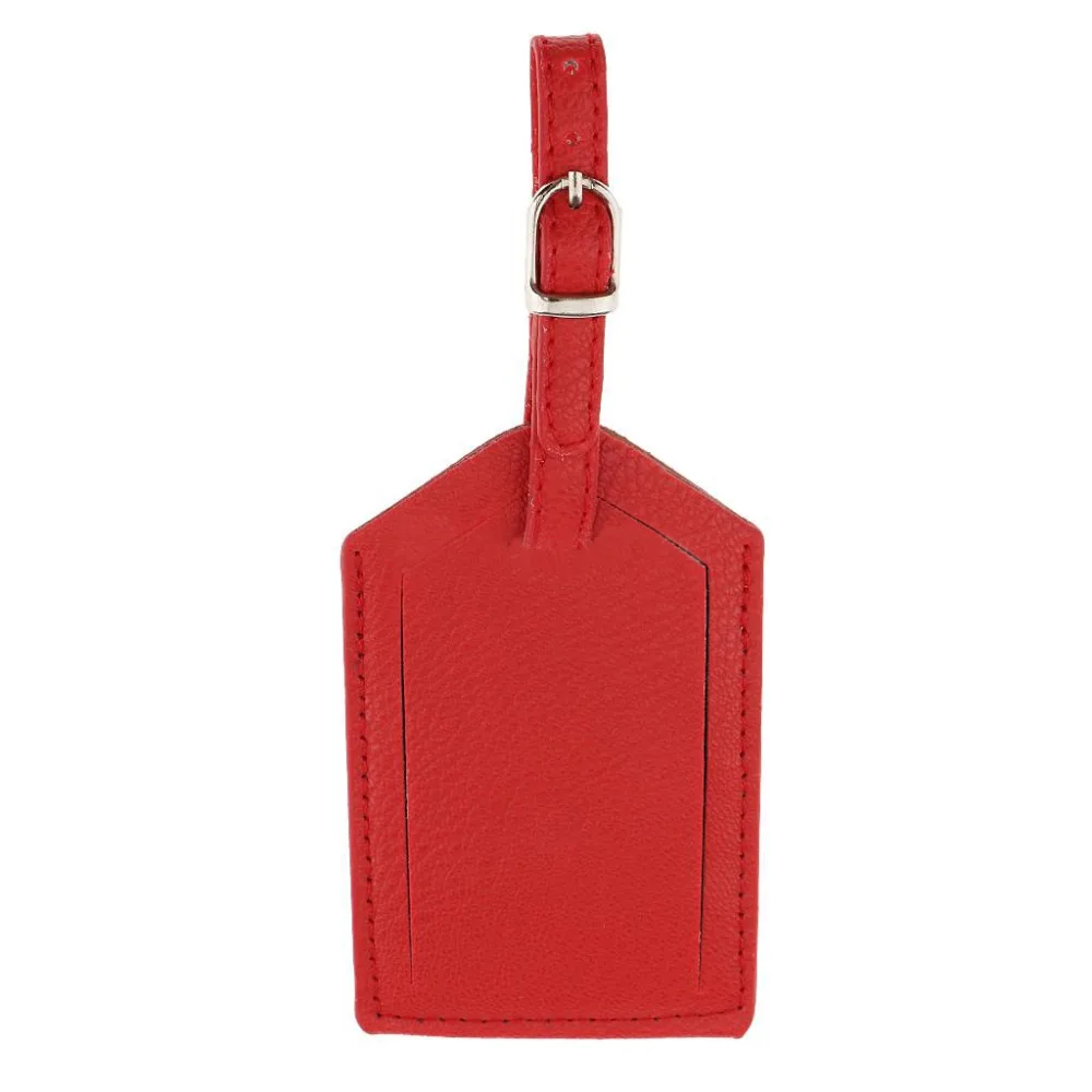 New Leather Luggage Tag Travel Suitcase Name Address ID Baggage Label Address Holder Portable Boarding Tags Travel Accessories New Leather Luggage Tag Travel Suitcase Name Address ID Baggage Label Address Holder Portable Boarding Tags Travel Accessories