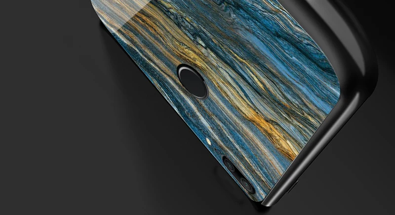 TOMKAS Agate Marble Phone Case for Huawei P20 Lite Case on Honor 9 Lite Soft Edge PC+Glass Back Cover Case on for Huawei P Smart (19)