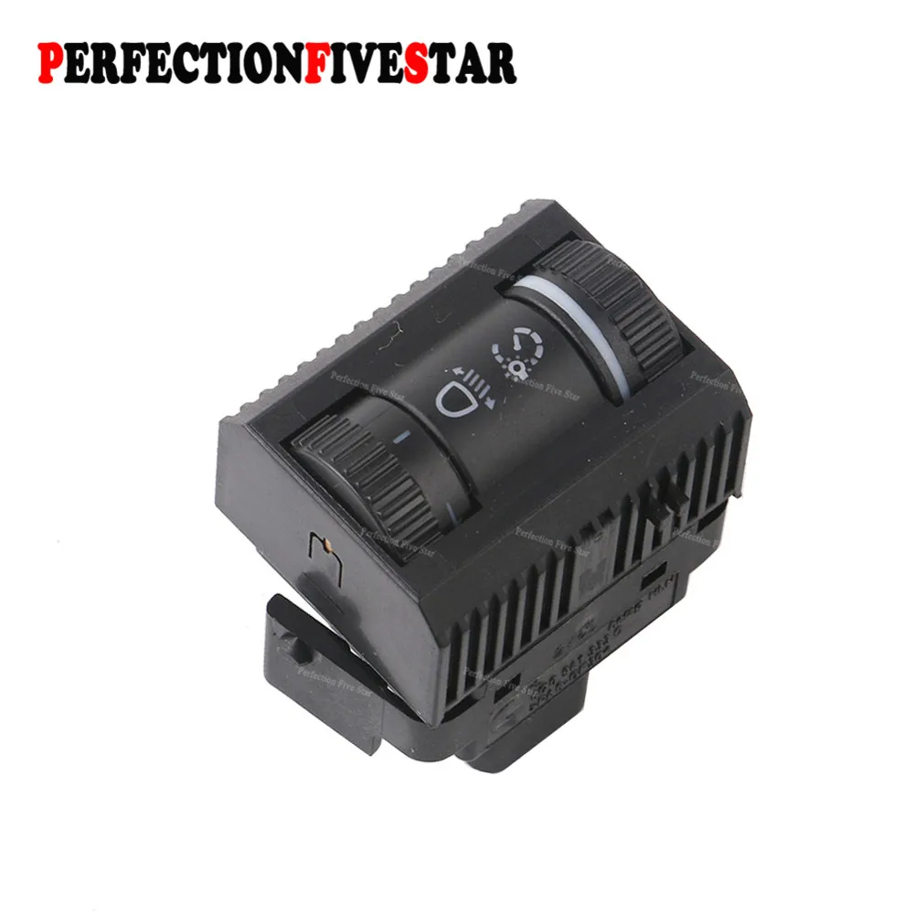 

6Q0941333C 01C Headlight Adjustment & Dashboard Brightness Switch Button For VW POLO 2002 2003 2004 2006 2008 2010