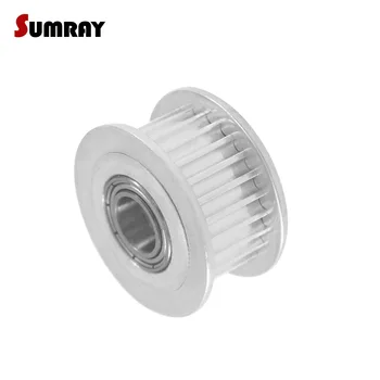 

SUMRAY MXL 35T Idler Timing Pulley 7/8/9mm Idler Tensioner Wheel 7/11mm Stepper Motor Pulley With Bearing