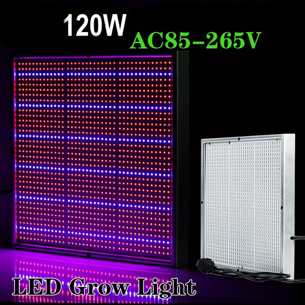 

120W 85-265V High Power 1365pcs 2835SMD LED Grow Light Lamp For Plants Vegs Aquarium Garden EU Plug led lamps for plants Flowers