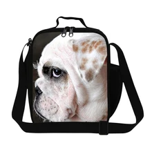 Детские обеденные сумки с милым принтом-собачками Bolsa Lancheira Termica термическая сумка для еды небольшой Для женщин сумка-тоут Портативный изотермическая походная Коробки для обедов