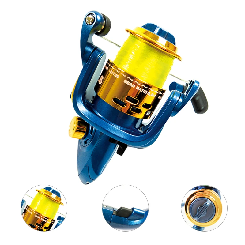 

Pre-Loading Spinning Wheel carp fishing reels left right handle metal stainless steel shaft rear drag wheel plastic spool sale