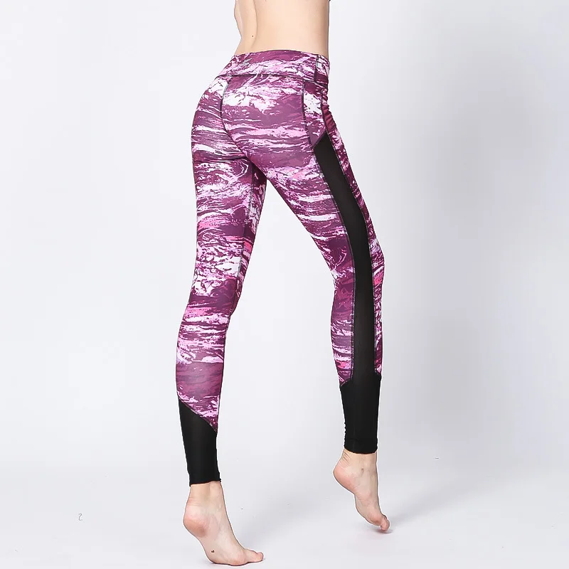 High Quality Women Sports Yoga Pants Jogging Gym Running Tights