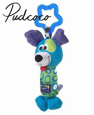 

Helen115 Lovely Kids Baby Soft Cartoon Animal Model Handbells Rattles Handle Developmental Toy