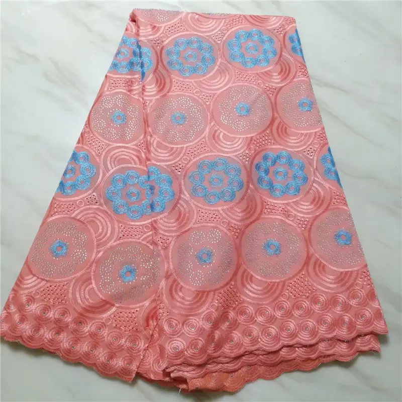 

PL!swiss voile lace 100% cotton Nigerian lace fabric african fabric for wedding dress 5yard/lot ! L30902