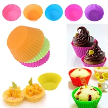 ; 6 шт силиконовая форма для пирожных формы для капкейков коврик тепла пресс-формы для тортов Пособия по кулинарии инструменты формы для выпечки и кондитерских изделий