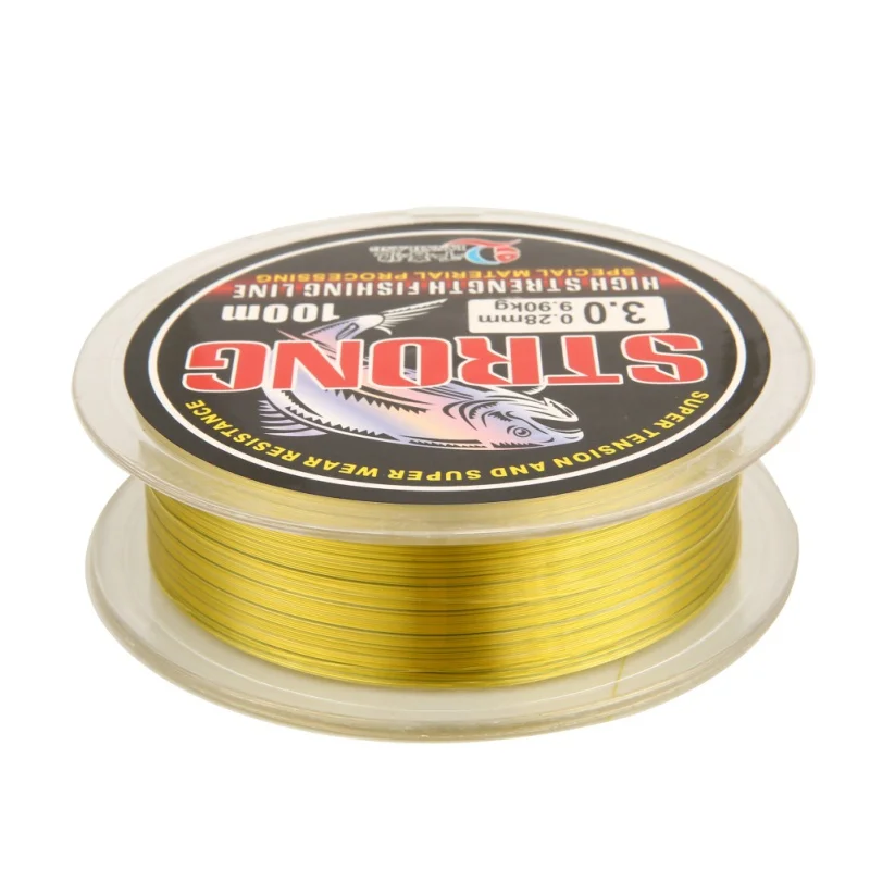 Pesca com Mosca Acessórios para o Inverno m de Pesca de Nylon Fio de Pesca 100 Linha 0.4 #8 # Líder Corda Cordão Linhas 11 #-8 # líder fio cabo de pesca