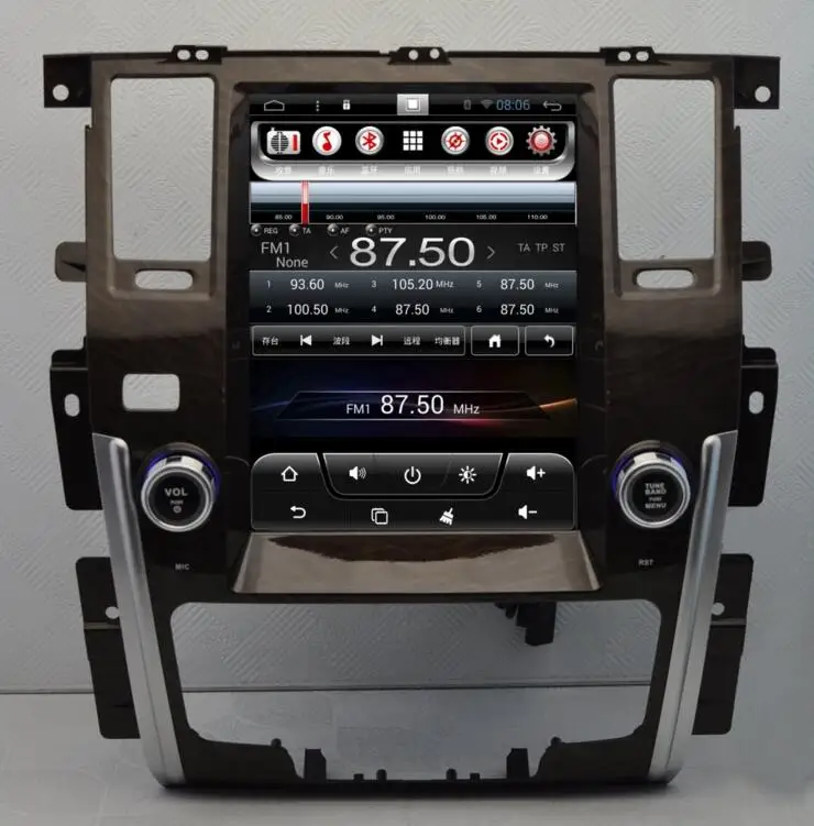 Excellent 10.4" Android 6.0 Car Audio 2Gb Ram 16Gb Rom For Nissan Patrol--- Support steerring wheel control 1024*600 2