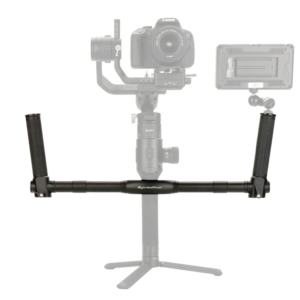 Ulanzi AgimbalGear DH-04 Handheld Dual Handle Grip Extended Video Grips for DJI Zhiyun Crane 2/Crane Plus/M 3-Aixs Stabilizer цена Ulanzi AgimbalGear DH-04 Handheld Dual Handle Grip Extended Video Grips for DJI Zhiyun Crane 2/Crane Plus/M 3-Aixs Stabilizer цены онлайн