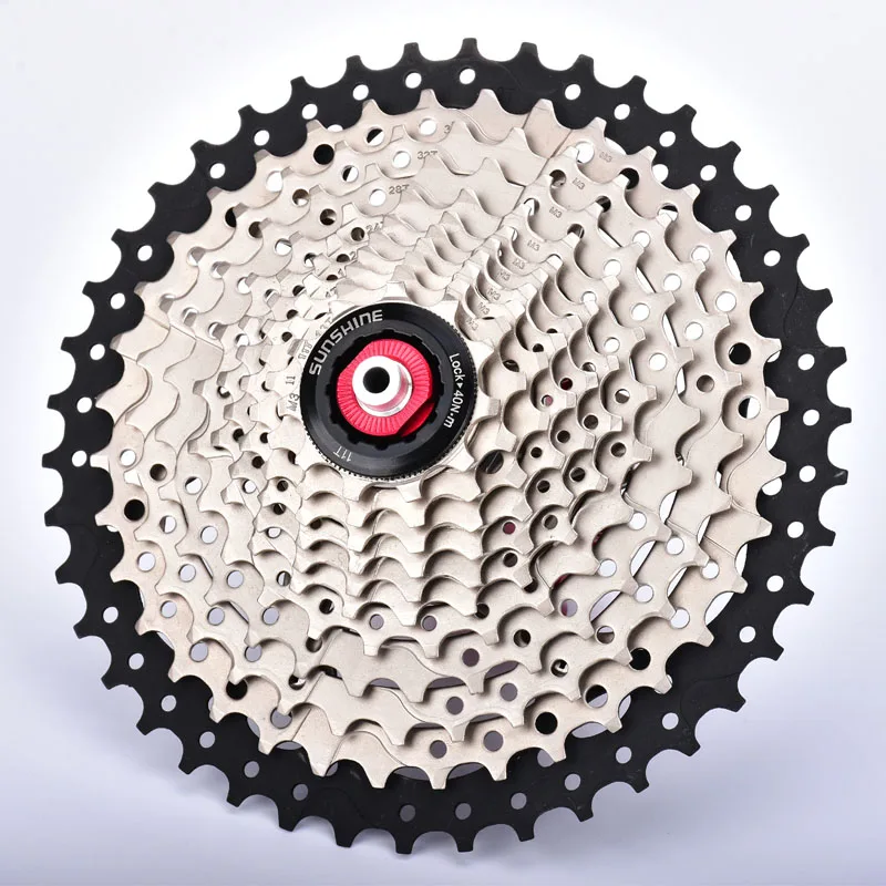 

MTB mountain bike flywheel bicycle 11 speed flywheel gear disc 11-42t, flywheel weight: 0.55KG,
