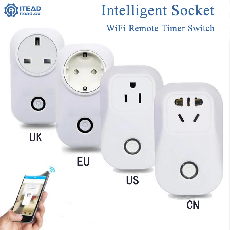 Itead Sonoff S20 wifi wireless remote socket smart timer plug Smart