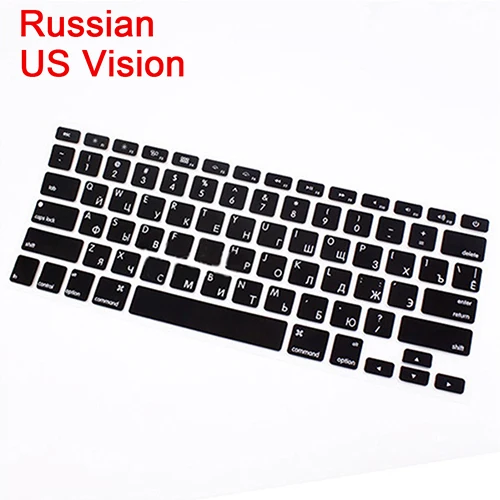 1pc Multi Language EU/UK/US Silicone Keyboard Cover Transparent Clear Protector for MacBook Air Pro Retina Mac 13 15 17inch 1pc Multi Language EU/UK/US Silicone Keyboard Cover Transparent Clear Protector for MacBook Air Pro Retina Mac 13 15 17inch