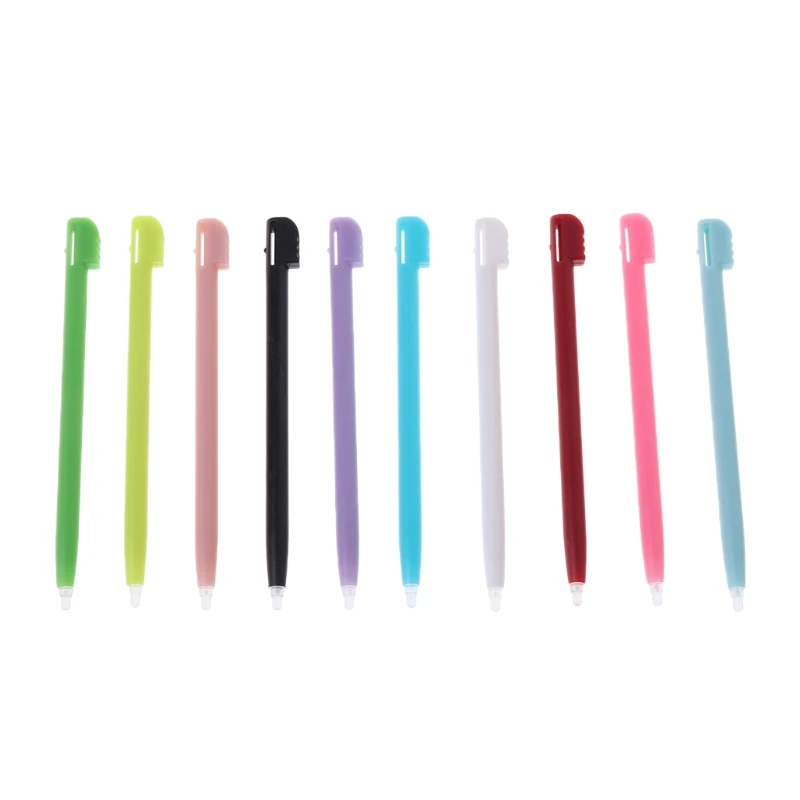 

Hot New 10pcs Color Plastic Touch Screen Stylus Pen For NDS NINTENDO DS LITE New