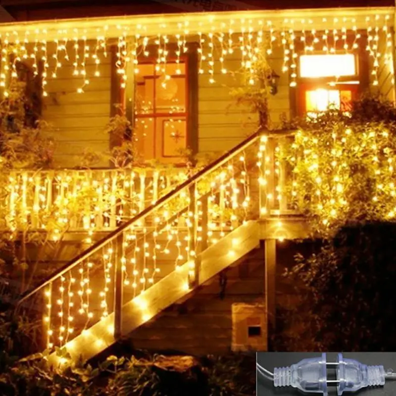 New LED Christmas Decoration Ice Strip Light 220V Christmas Lights