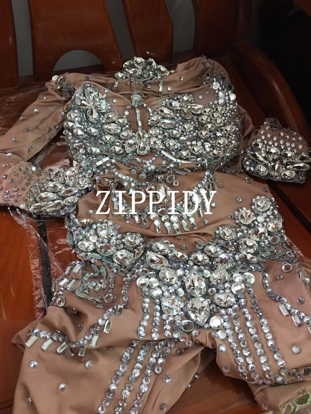 Sparkly Crystals Nude Jumpsuit Stretch Stones Outfit Celebrate Bright Rhinestones Bodysuit Costume Female Singer Birthday Dress Sparkly Crystals Nude Jumpsuit Stretch Stones Outfit Celebrate Bright Rhinestones Bodysuit Costume Female Singer Birthday Dress
